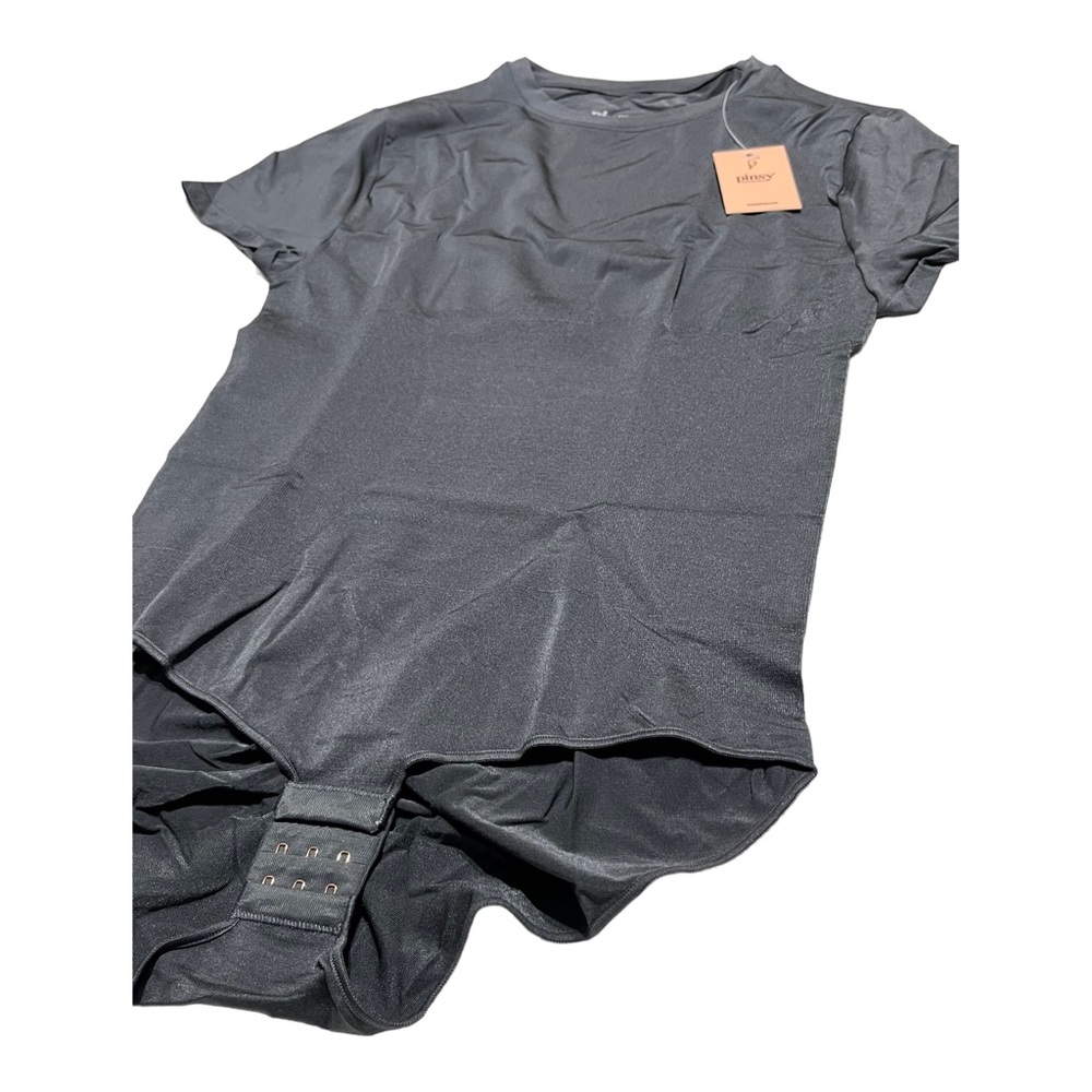 Pinsy Butter Sculpt Tee Bodysuit-2X-GREY BRAND NEW‎ TAGS NWT - Picture 3 of 6